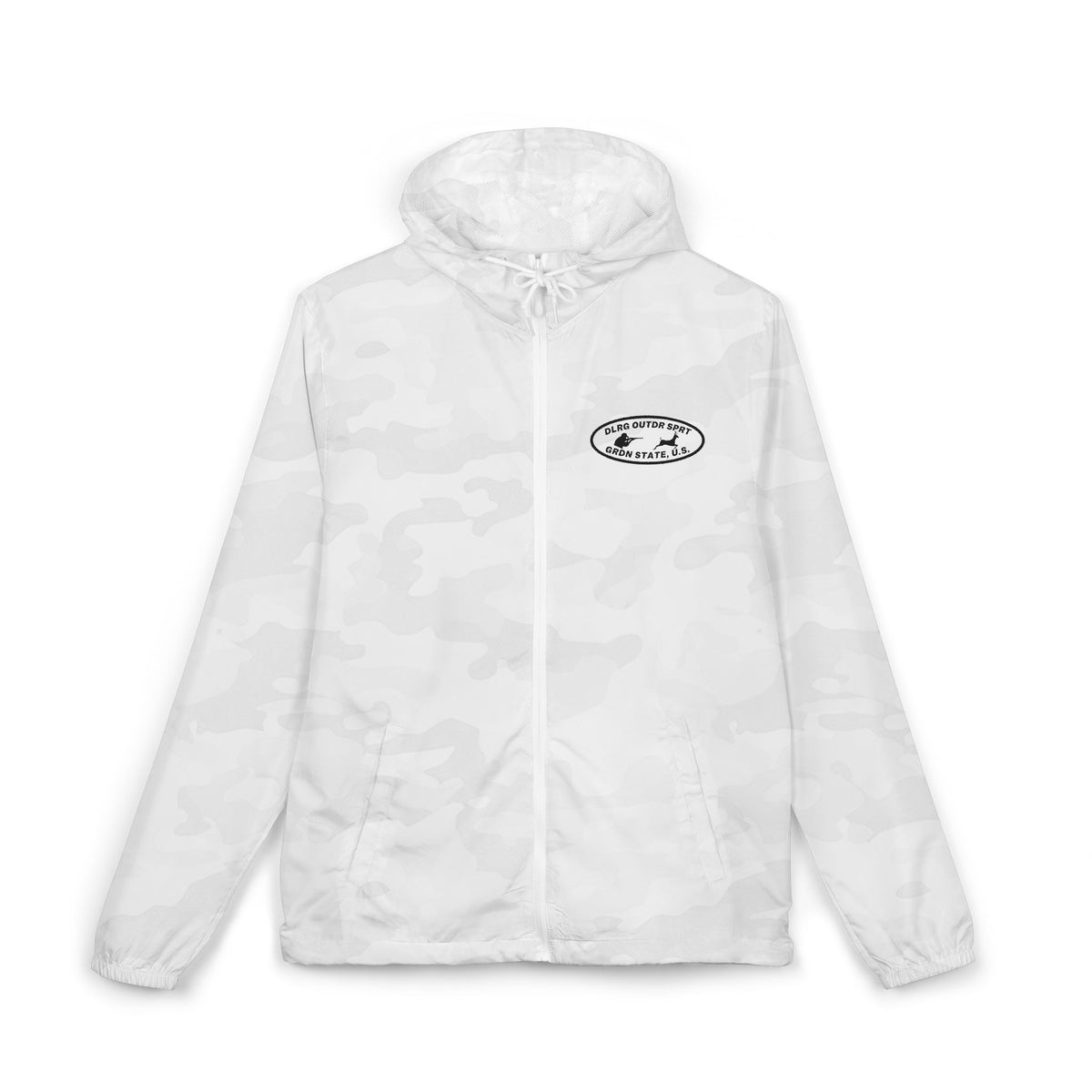 Outdoor Sport Full-Zip Windbreaker Jacket