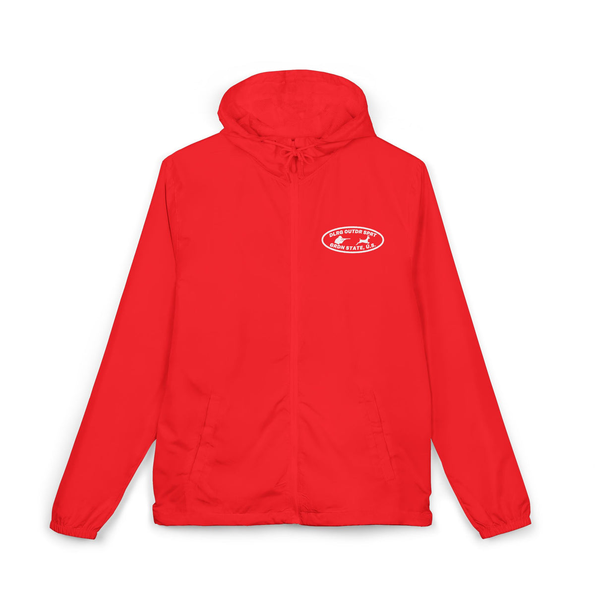 Outdoor Sport Full-Zip Windbreaker Jacket